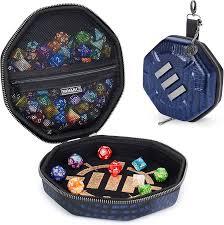 ENHANCE Tabletop Dice Case- Blue, Collector's Edition